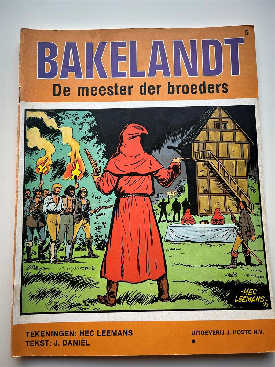 Bakelandt nr 5 - De meester der broeders - Herdruk - SC