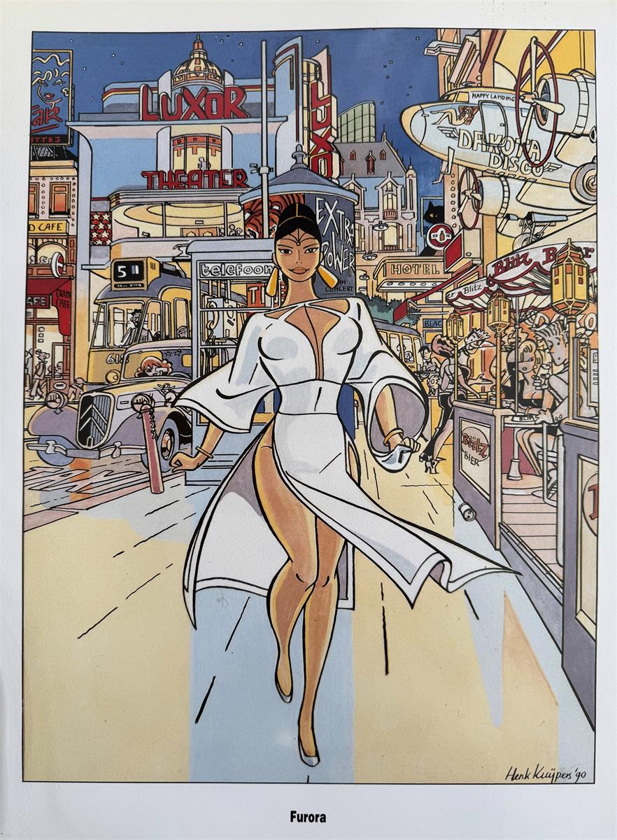 Franka - De Serie 1 en 2 - De tegenspelers en De costuums - 1990