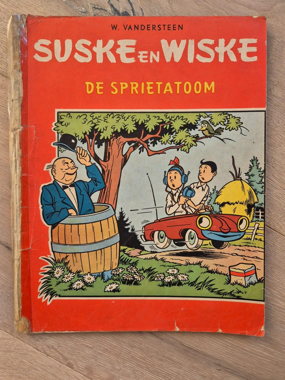Suske en Wiske - TV42a - De Sprietatoom - sc - 1e druk heruitgave - 1961