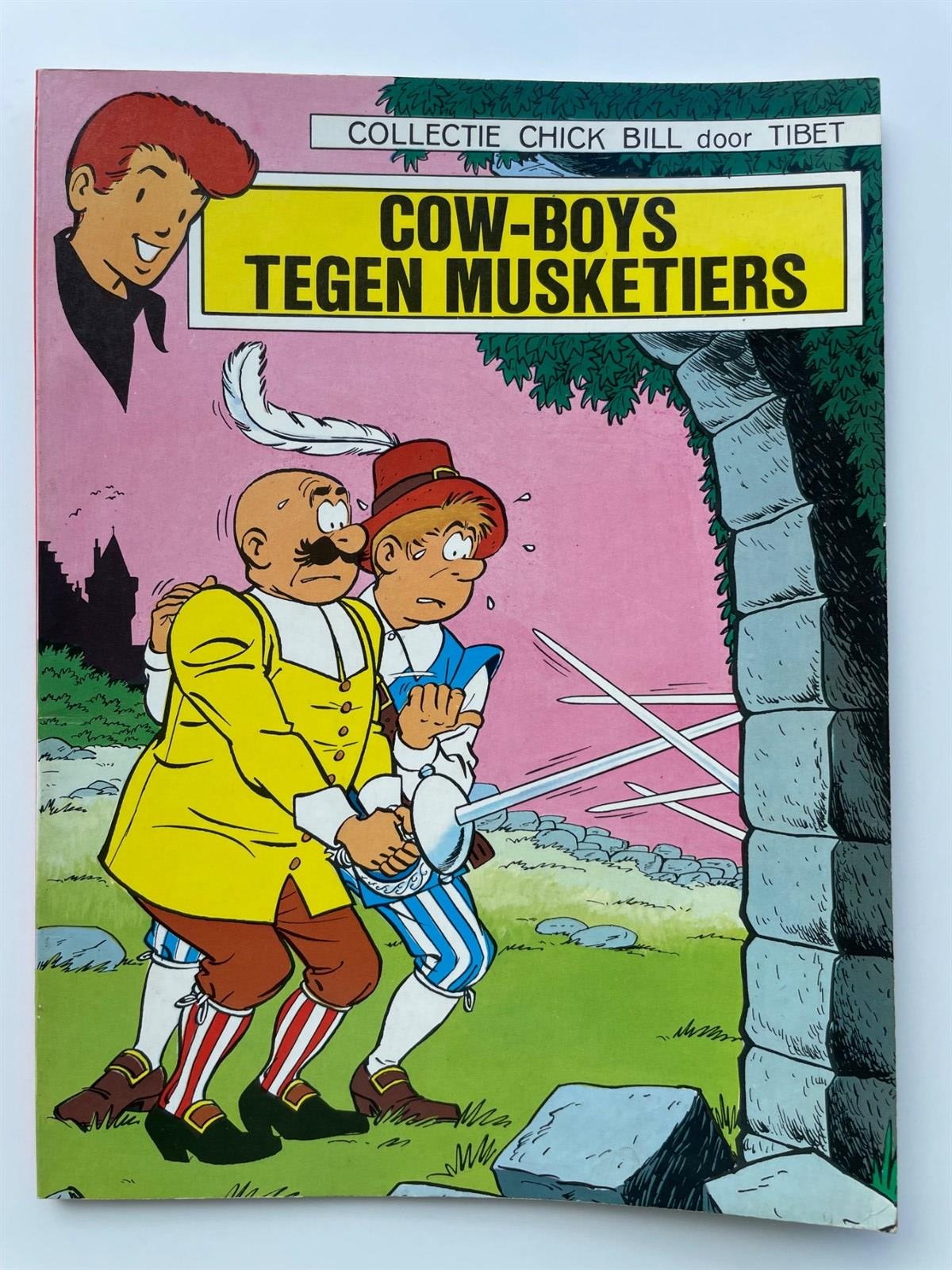 Chick Bill - 3 - Cow-Boys tegen musketiers - Softcover - Eerste druk - 1969
