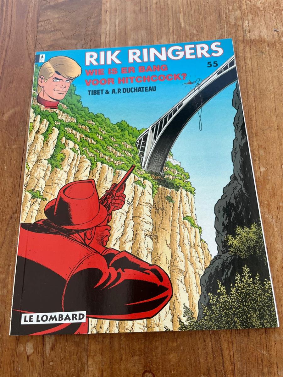 Rik Ringers -Nr.55-Wie is er bang voor Hitchcock?- sc- Eerste druk 1995