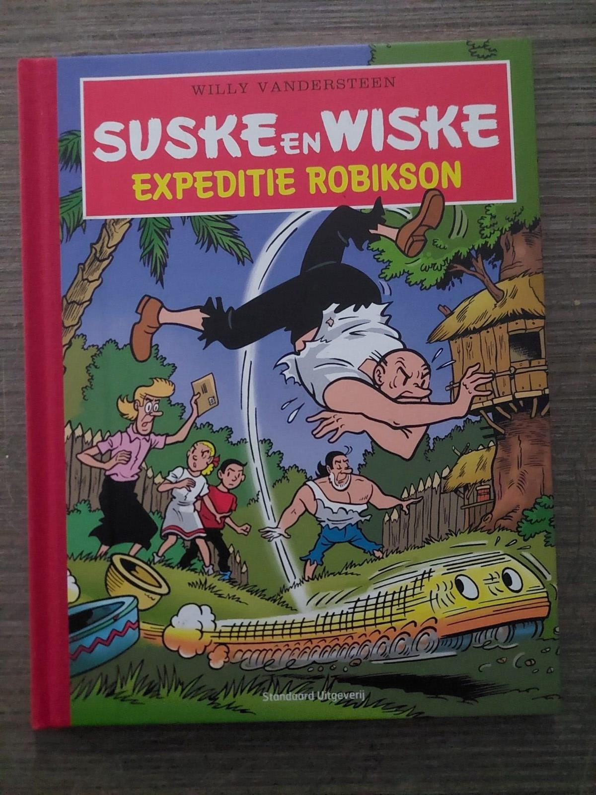 Suske en Wiske - Luxe HC -  Expeditie Robikson - 2012 - Stripbeurs Zwolle