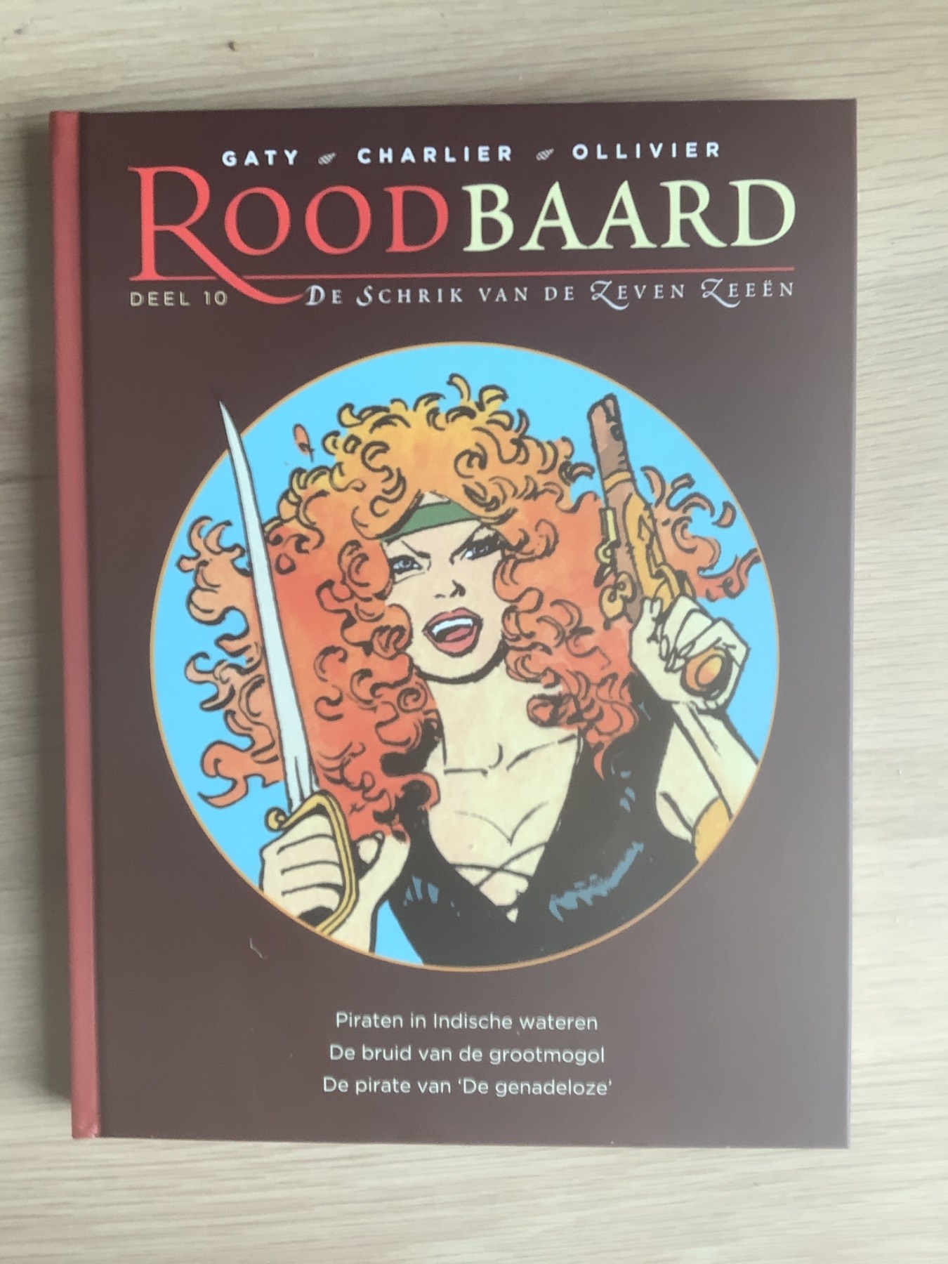 Roodbaard - 10 - Piraten in Indische wateren + De bruid van de grootmogol + De pirate van 'De Genadeloze' - Integraal HC - 1e druk - 2017