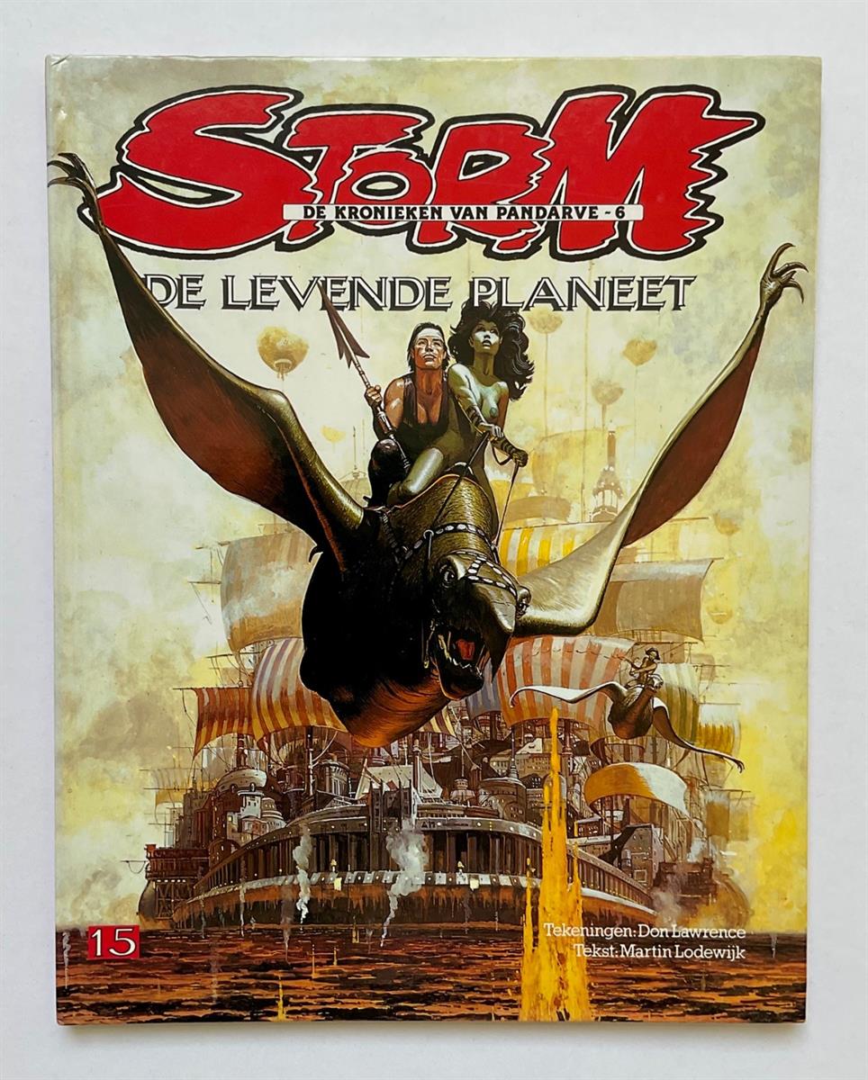 Storm 15 - De levende planeet - HC - Eerste druk (1986)