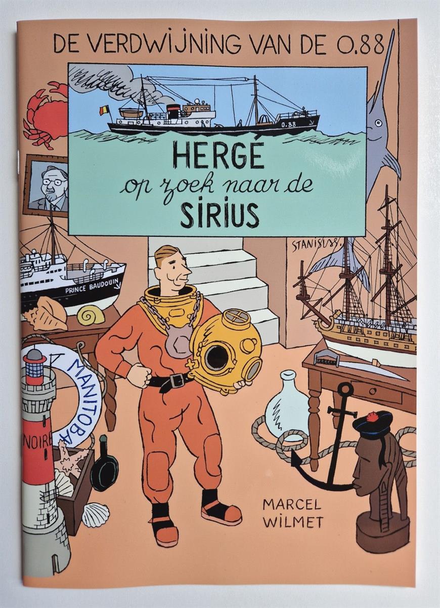Hergé op zoek naar de Sirius - De verdwijning van de O.88 - sc - 2026