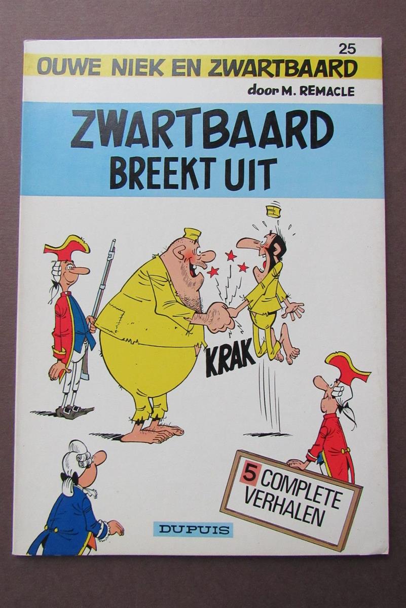 Ouwe Niek - Zwartbaard breekt uit- sc - 1edruk - (1983)