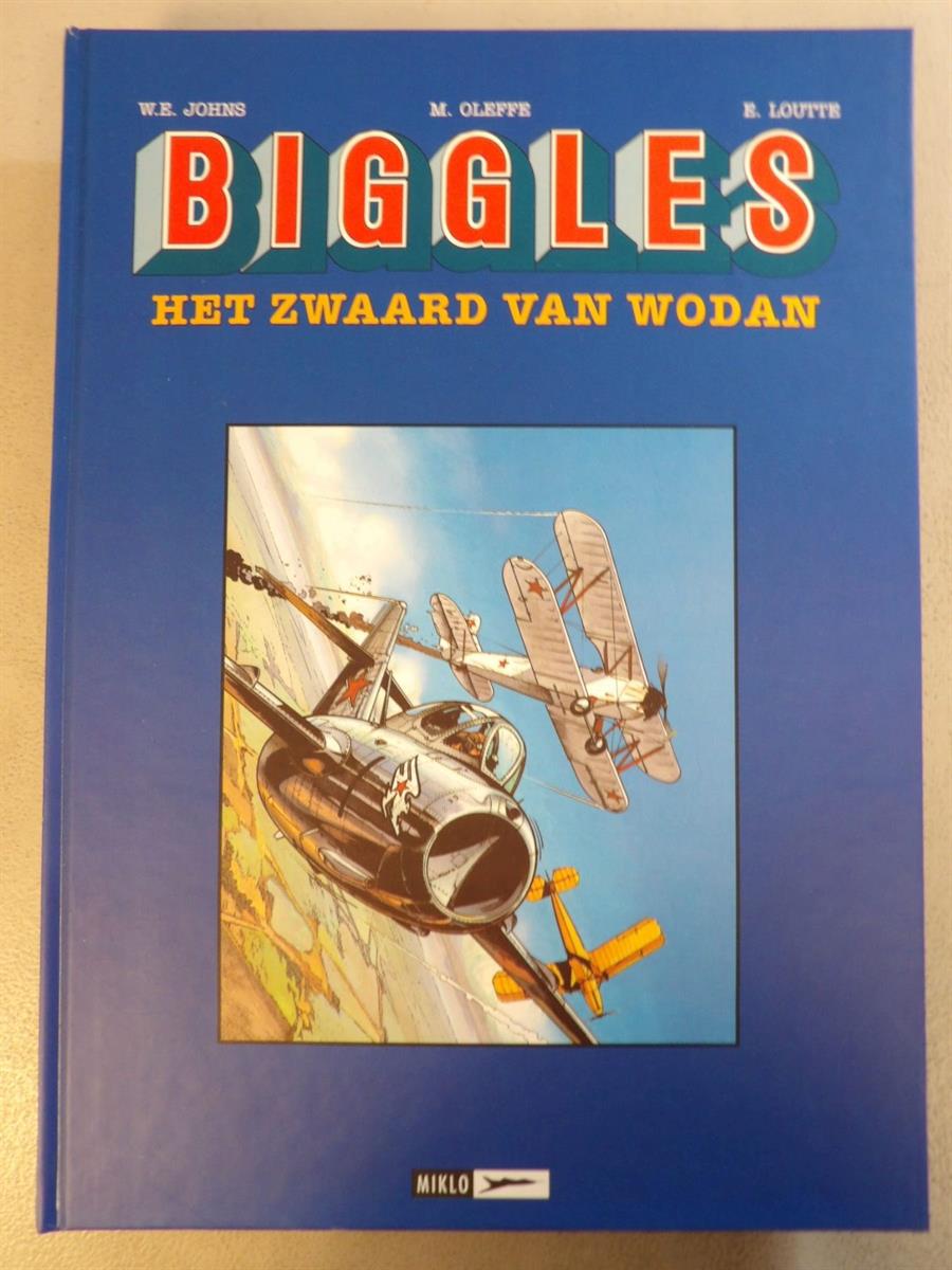 Biggles - Het zwaard van Wodan - Luxe hc p groter formaat + prent - 1e druk - 1998