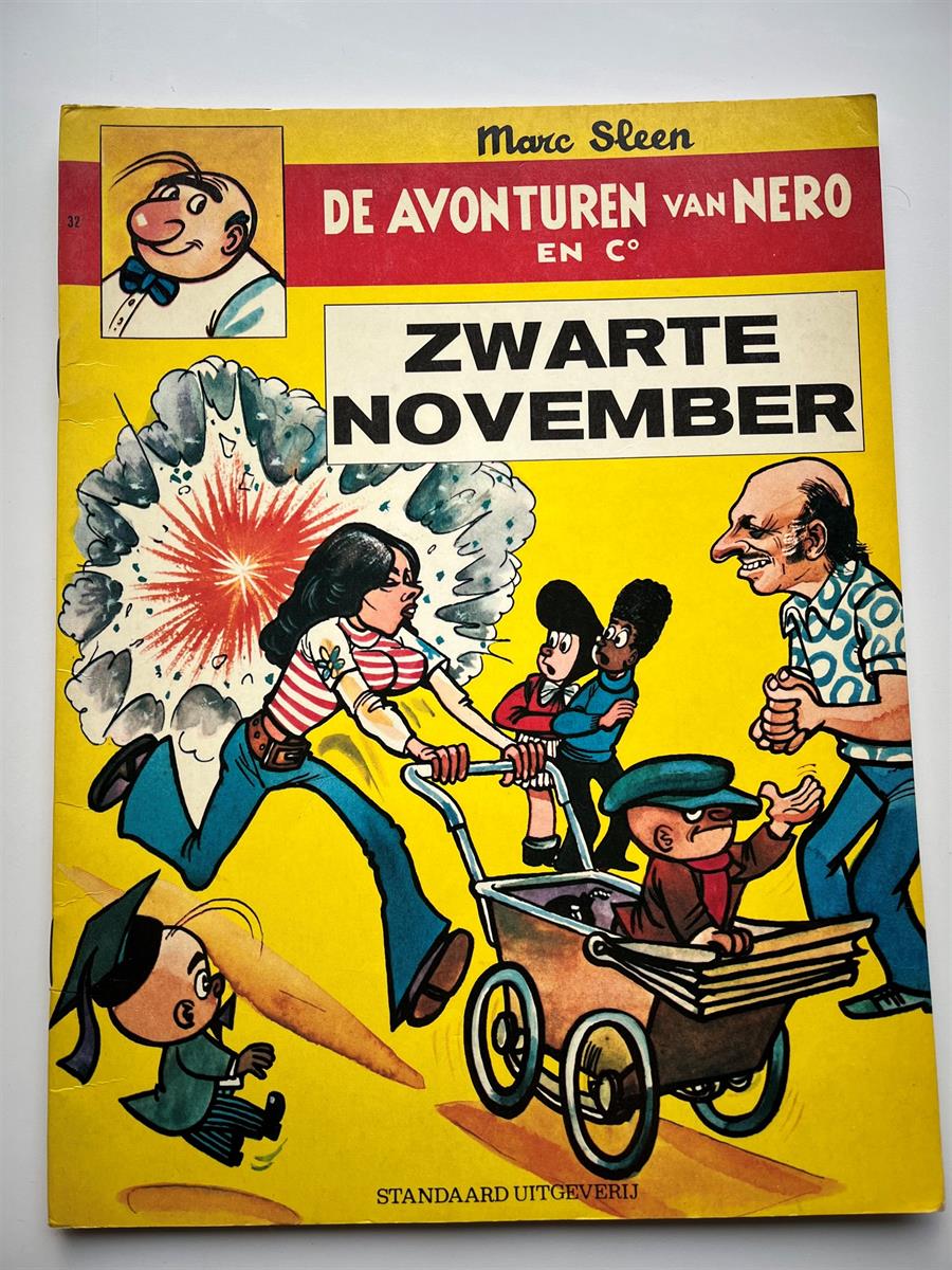 Nero nr 32 - Zwarte november - 1ste druk 1973 - SC