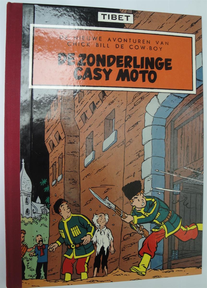 Chick Bill - De Zonderlinge Casy Moto - Eerste druk heruitgave - Rijperman - hc met linnen rug - 1983