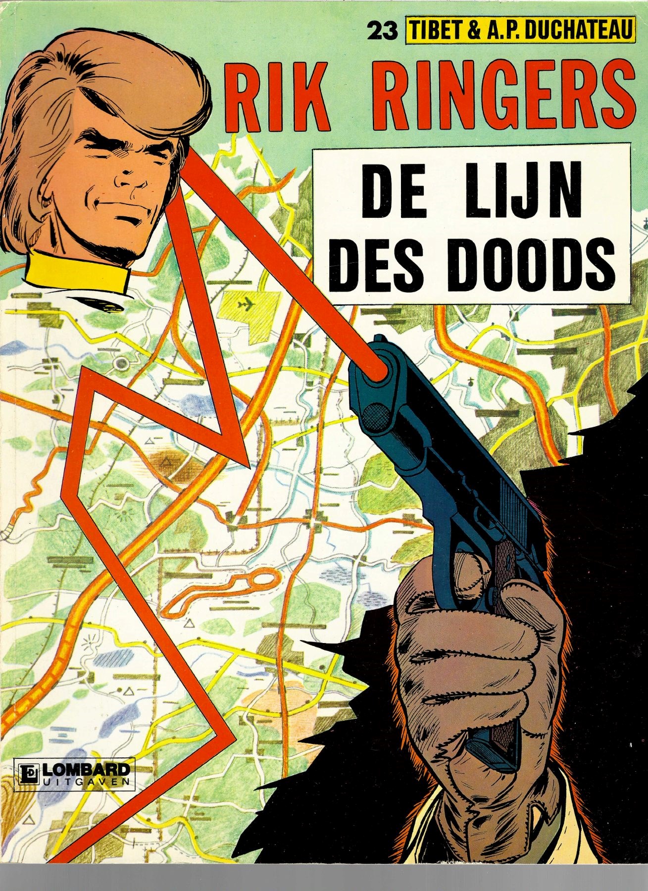 Rik Ringers - 23 - De lijn des doods - Softcover