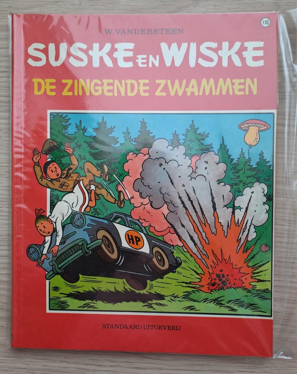 Suske en Wiske - de zingende Zwammen - 1970 - herdruk - Standaard