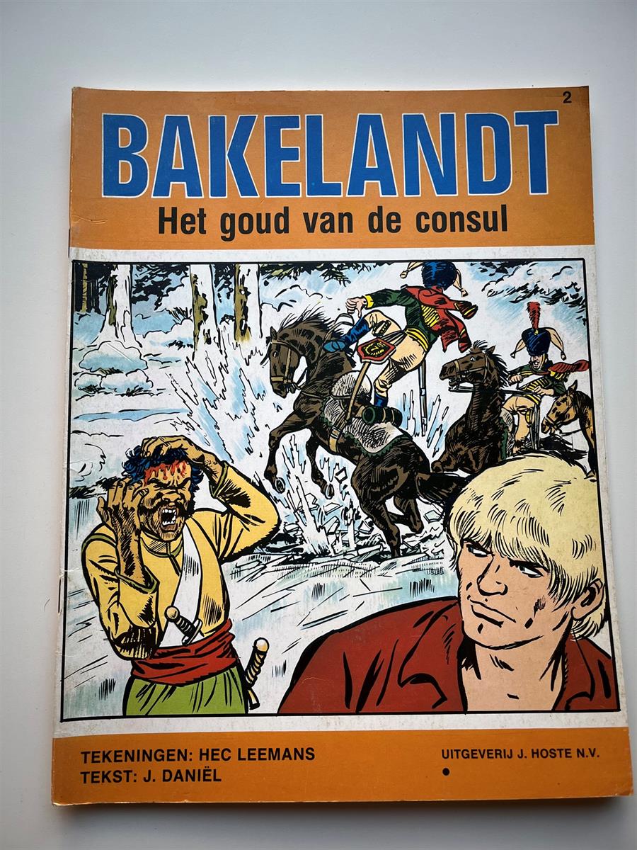 Bakelandt nr 2 - Het goud van de consul - Herdruk - SC