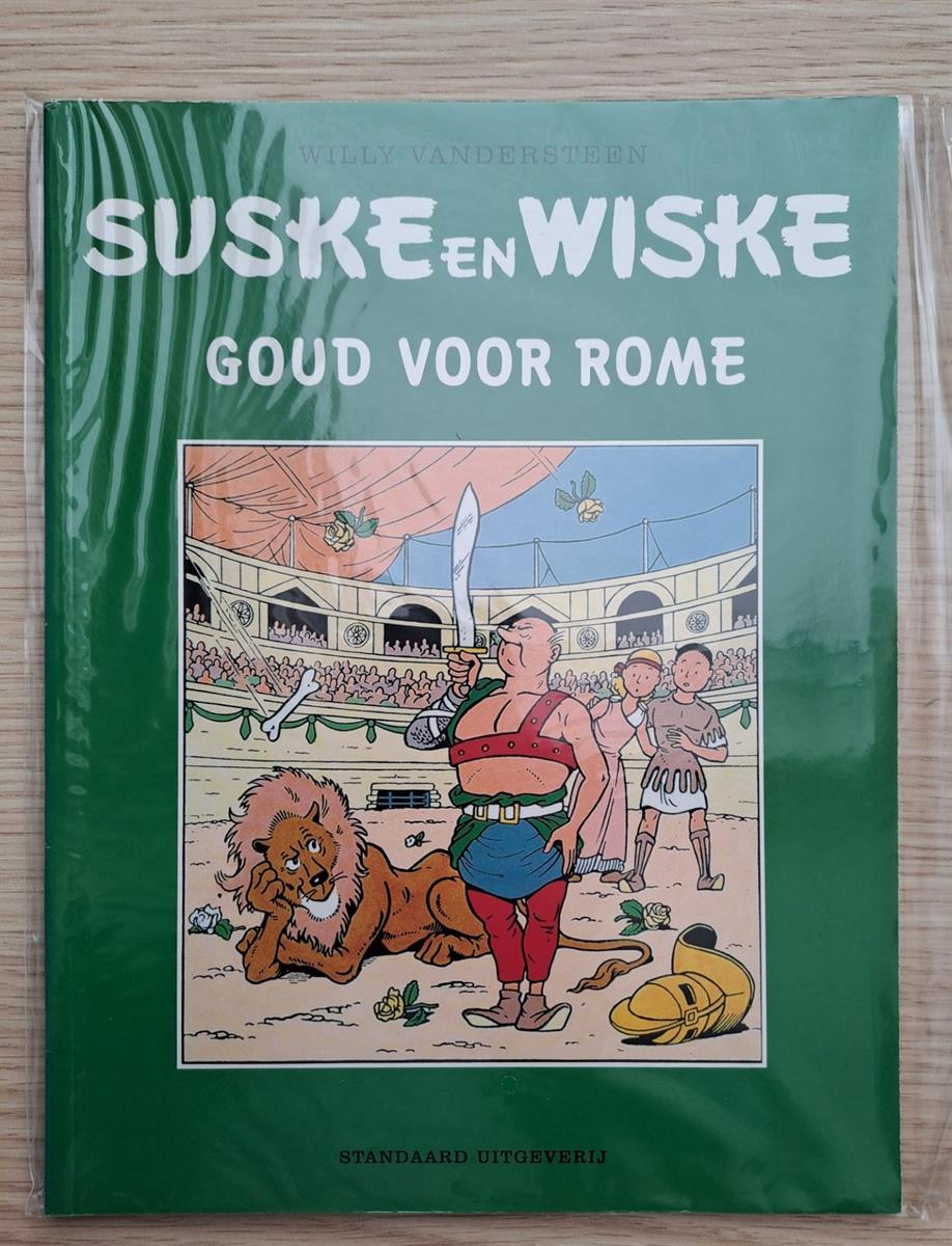 Suske en Wiske - goud voor Rome - 2001 - 1e druk - Standaard