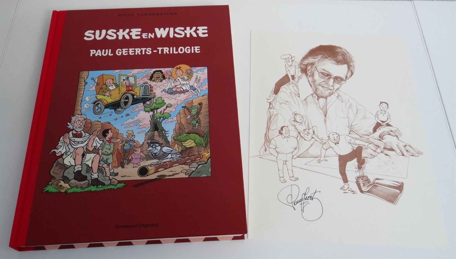 Suske en Wiske - Paul Geerts trilogie - Luxe hardcover editie op groot formaat met linnen rug - (2007)