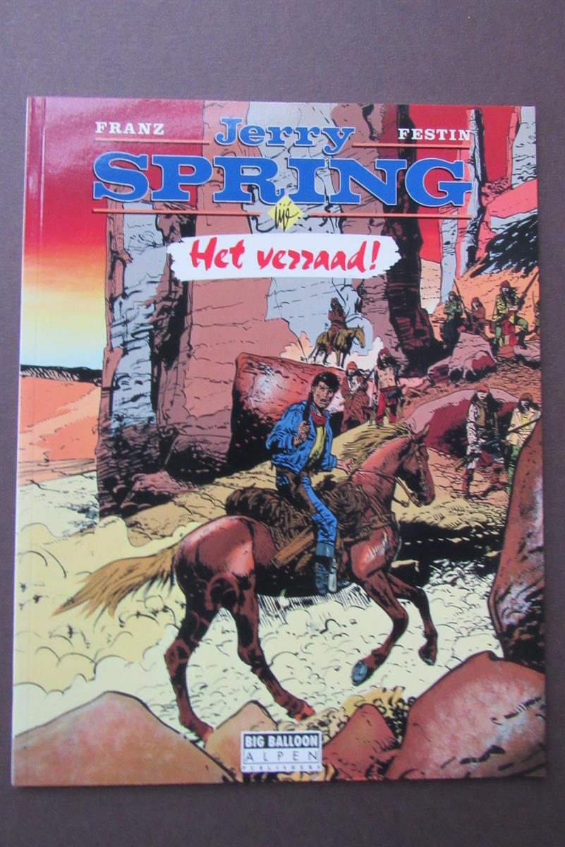Jerry Spring - Het verraad - eerste druk - 1990