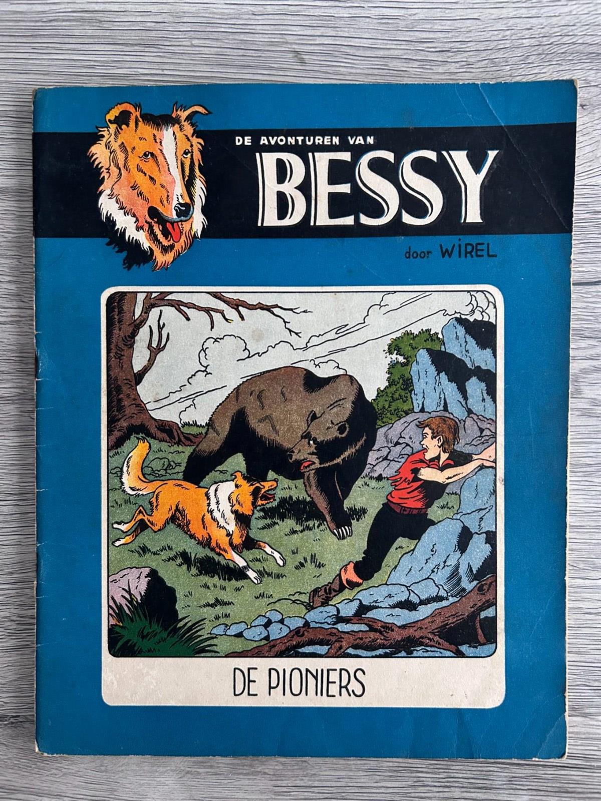 Bessy 4 ab : De pioniers : Eerste druk 1954 - Standaard Uitgeverij - Wirel