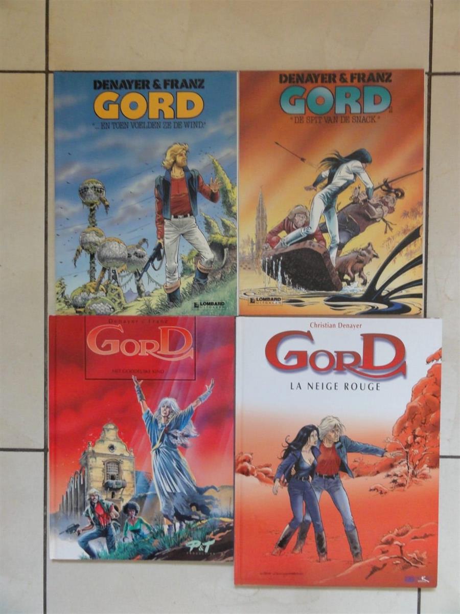 Christian Denayer/Franz - Gord - Volledige reeks - sc - Eerste druk - 1987/2000 - NL/FR
