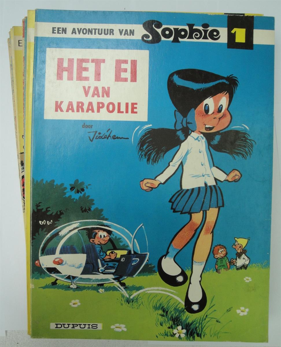 Sophie 1-10+14+19 - 12x sc - 9x 1e druk - 1969/1977