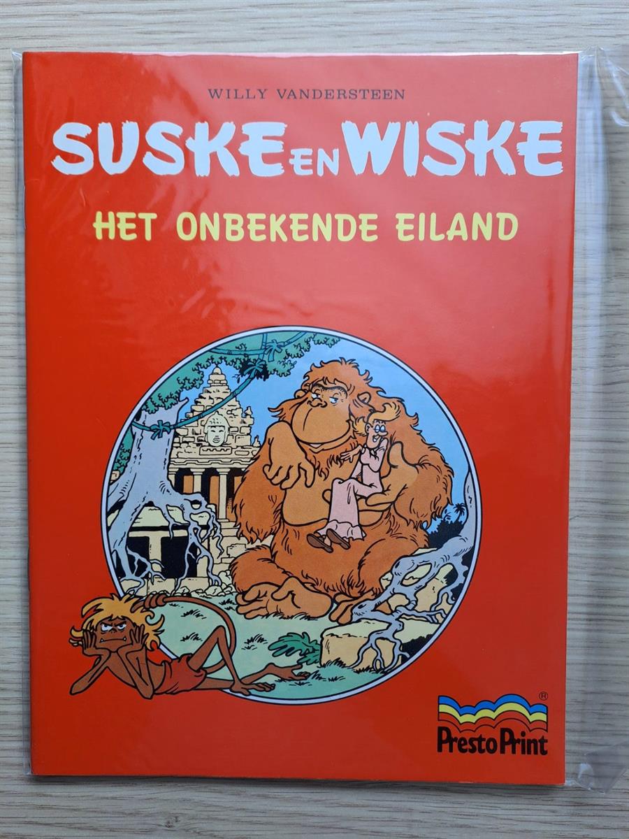 Suske en Wiske - het onbekende eiland - 1983 - 1e druk - Wavery