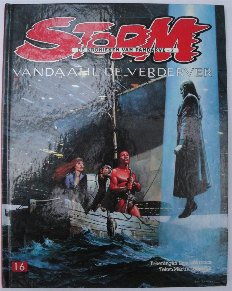 Storm 16 - Vandaahl de Verderver - eerste druk - hc - Oberon - 1987