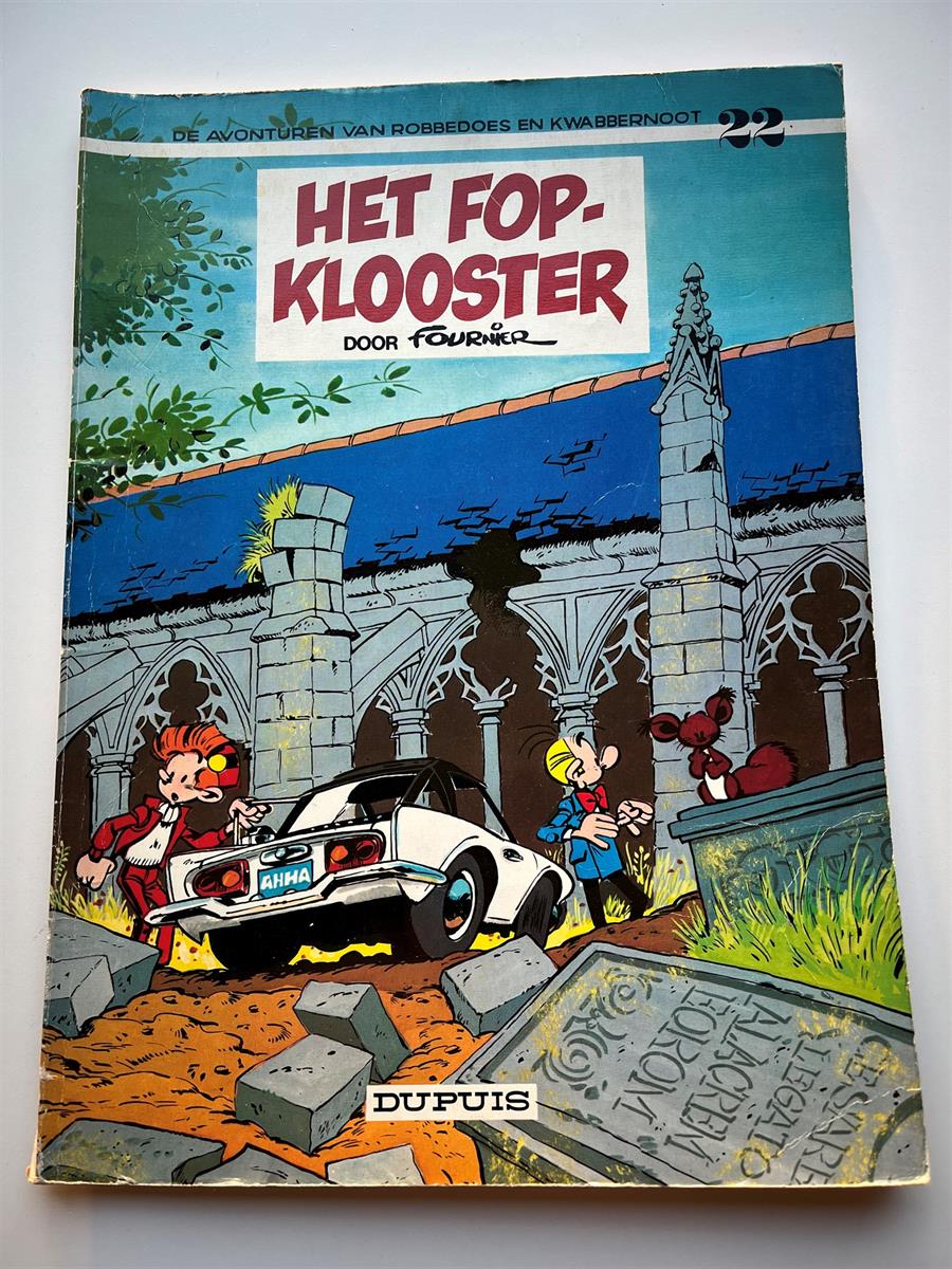 Robbedoes en Kwabbernoot nr 22 - Het fopklooster - Vroege Herdruk - SC