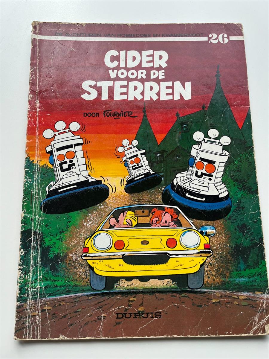 Robbedoes en Kwabbernoot nr 26 - Cider voor de sterren - 1ste druk 1977