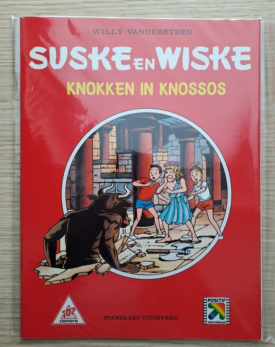 Suske en Wiske - knokken in Knossos - 1999 - herdruk - standaard