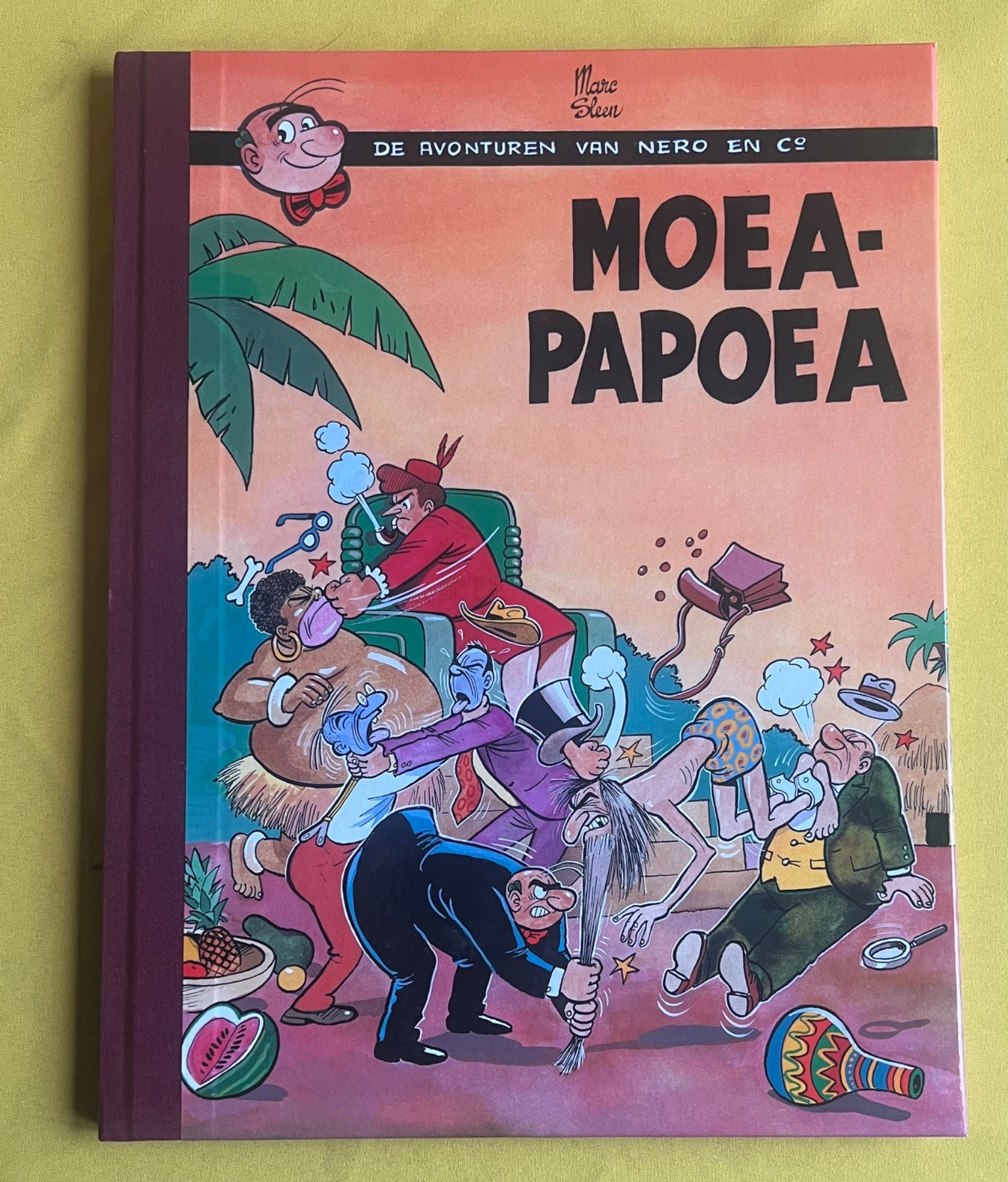 Nero - Luxe "Moea Papoea" - Hardcover met linnen rug - Oplage 16ex. - 2000