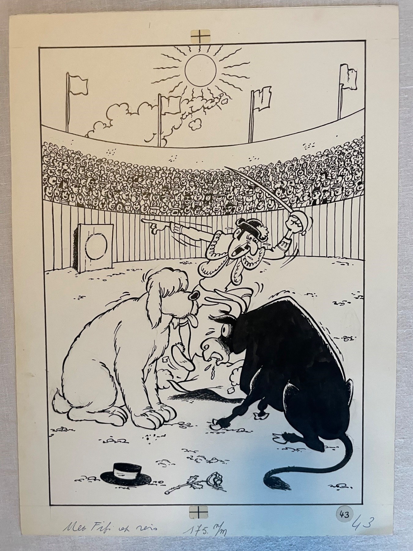 Jommeke 18 - Met Fifi op reis - Originele pagina - Nummer 43