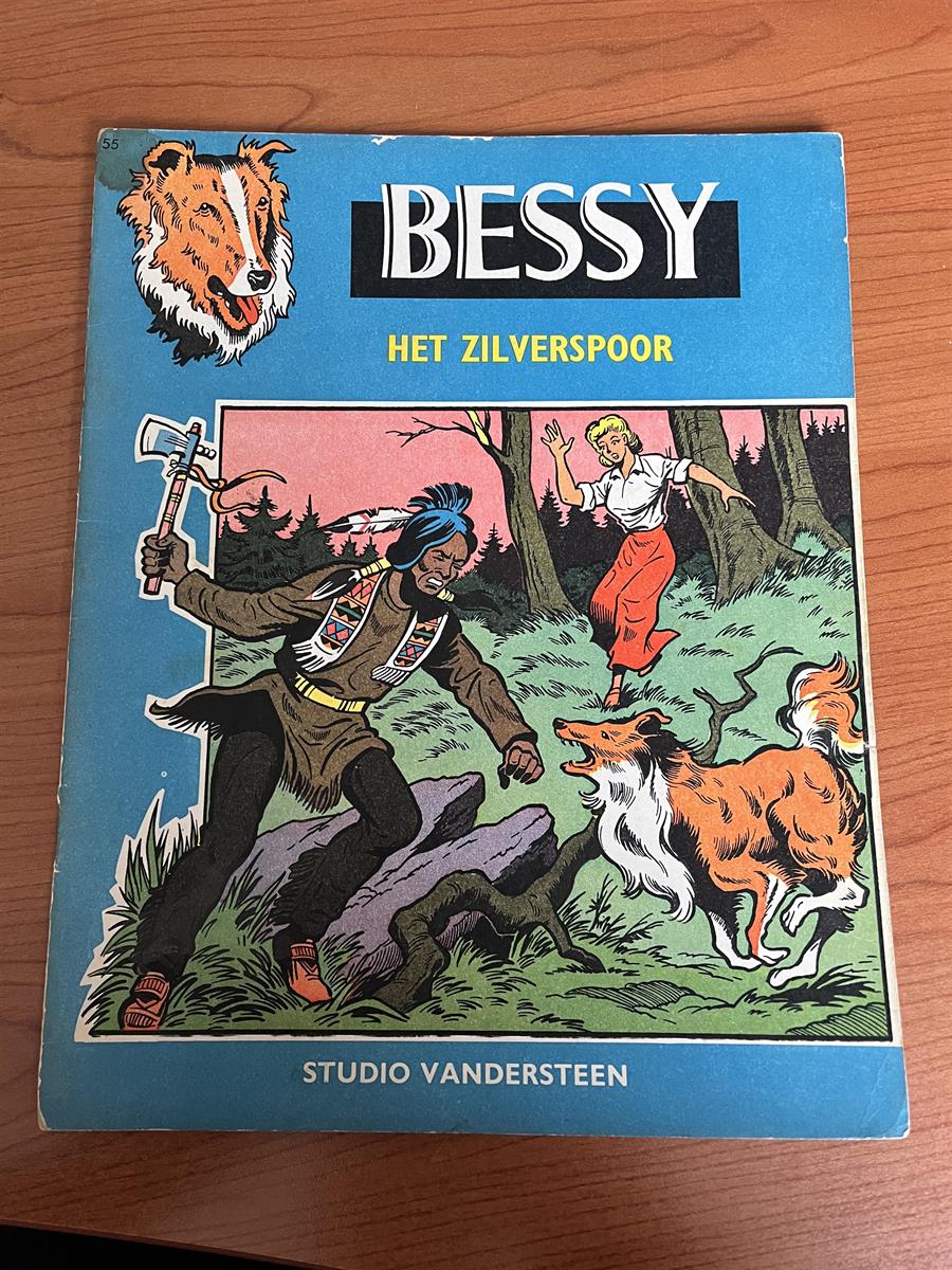 Bessy nr 55 - Het zilverspoor - Herdruk - SC