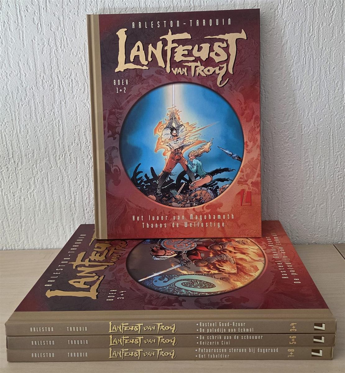 Lanfeust van Troy - Bundelingen (1e cyclus) - Nrs. 1 t/m 4 compleet - HC - 1e druk 2012