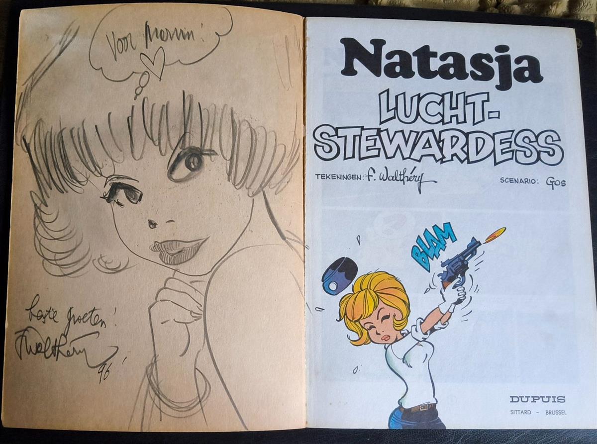 Natasja - deel 1 - Natasja luchtstewardes - 1e druk Dupuis 1971