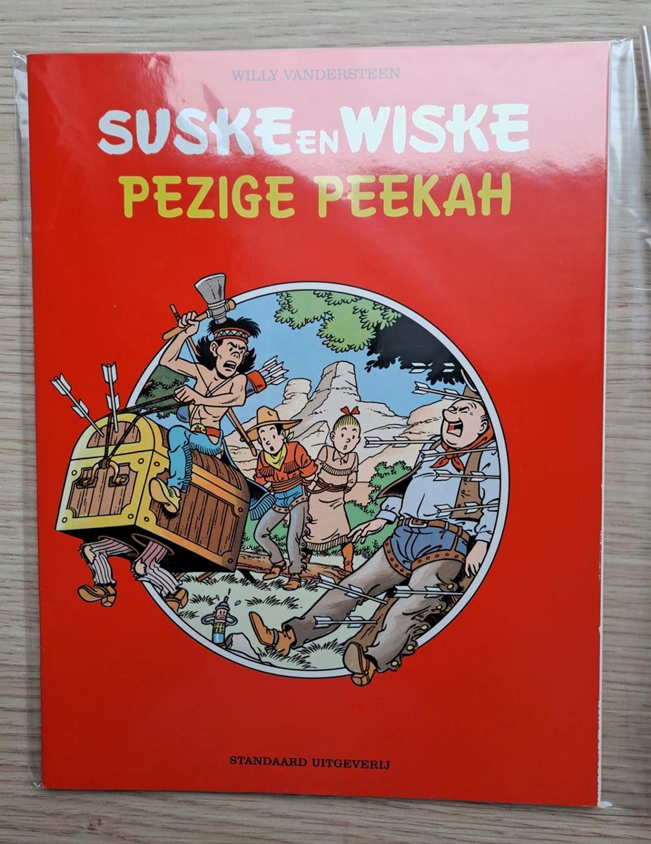 Suske en Wiske - pezige Peekah - 2002 - 1e druk - veiling Haspengouw / Standaard