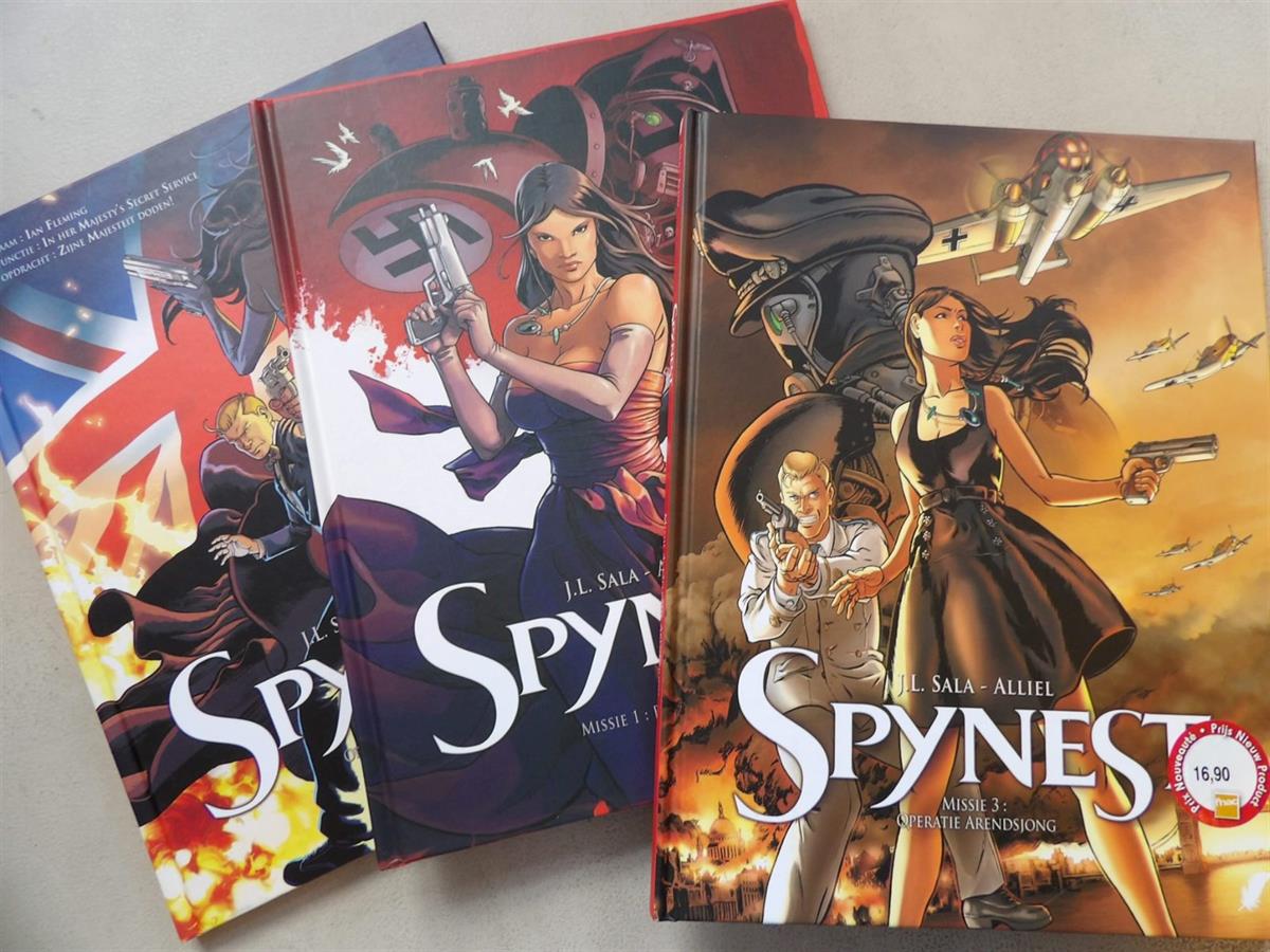 Spynest 1 t/m 3 - complete reeks - Daedalus - hc - 1e druk - (2012-2016)