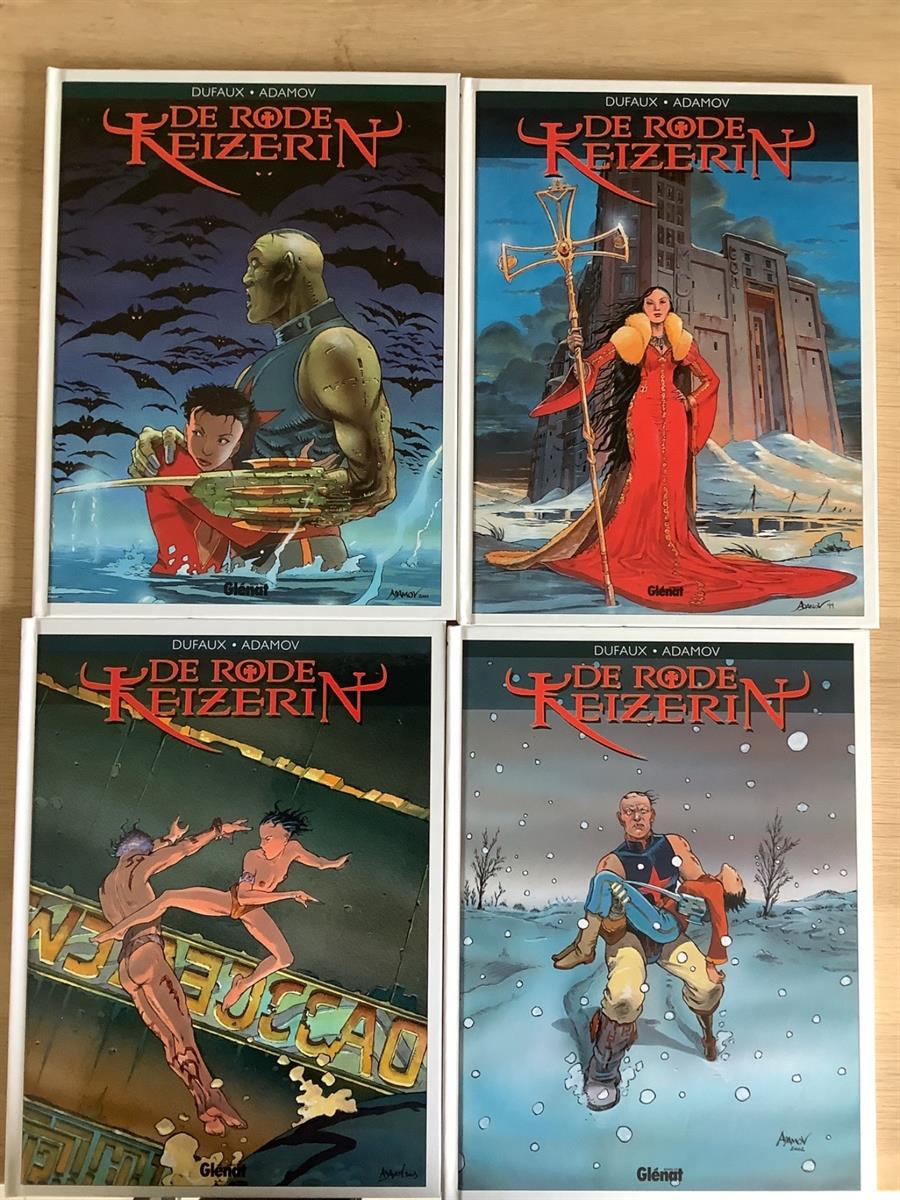 De Rode Keizerin - Nrs. 1 t/m 4 compleet - HC - (1999-2003)