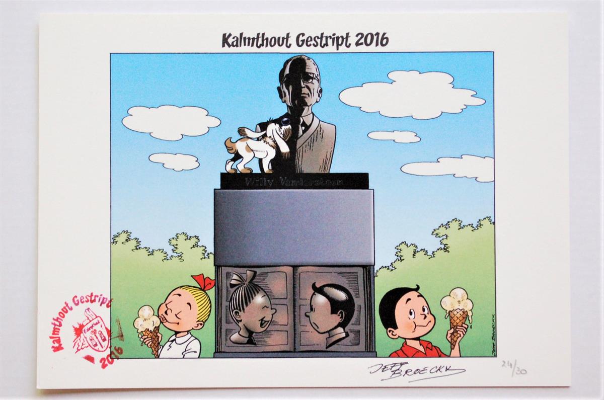 Ex Libris  Kalmthout Gestript 2016  Jeff Broeckx