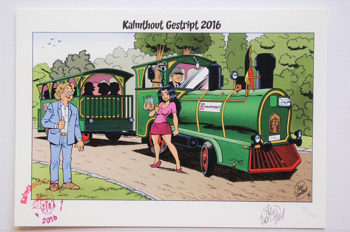 Ex Libris  Kalmthout Gestript 2016  Steve van Bael