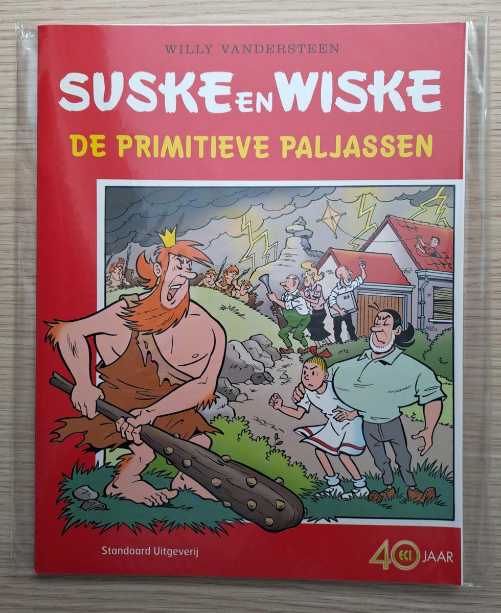 Suske en Wiske - de primitieve paljassen - 2007 - herdruk - Standaard