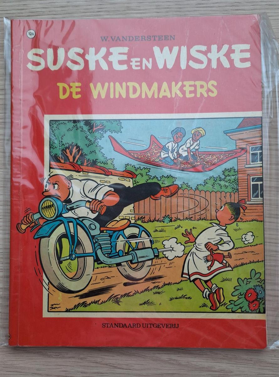 Suske en Wiske - de windmakers - 1971 - herdruk - Standaard