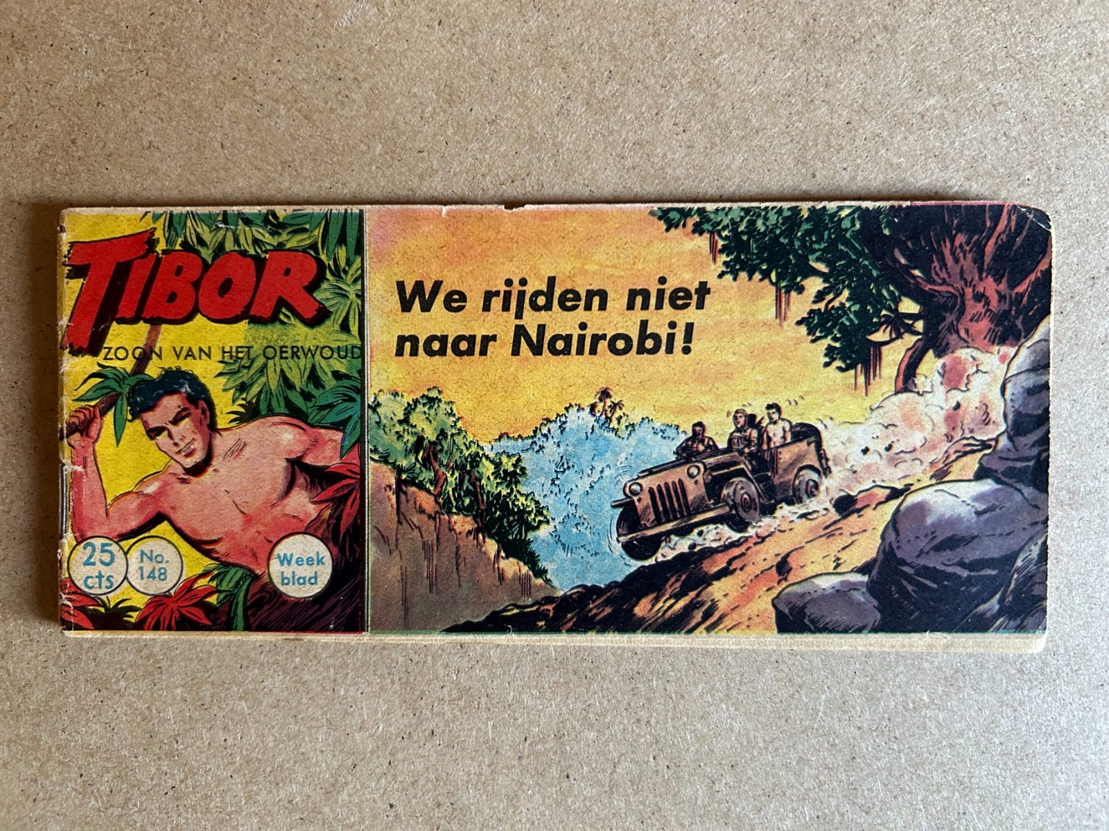 Tibor, nummer 148, Wij rijden niet naar Nairobi, 1962