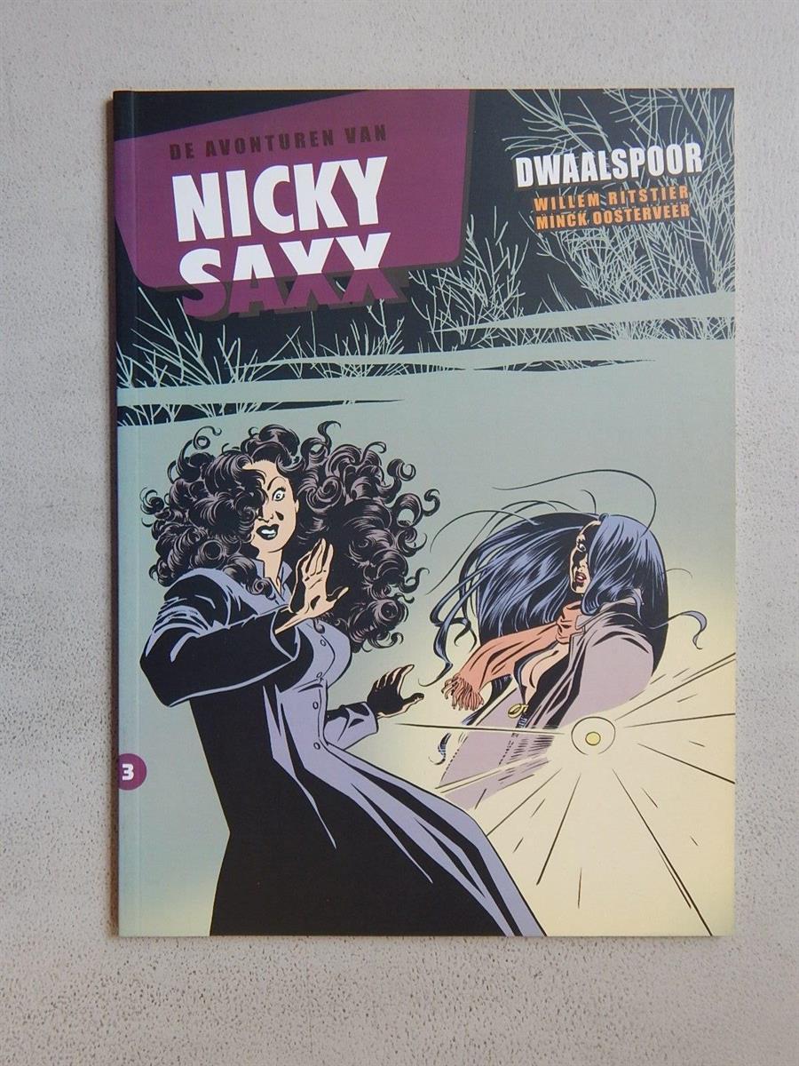 Nicky Saxx 3 - Dwaalspoor - Bee Dee - grote sc - 1e druk - 2007