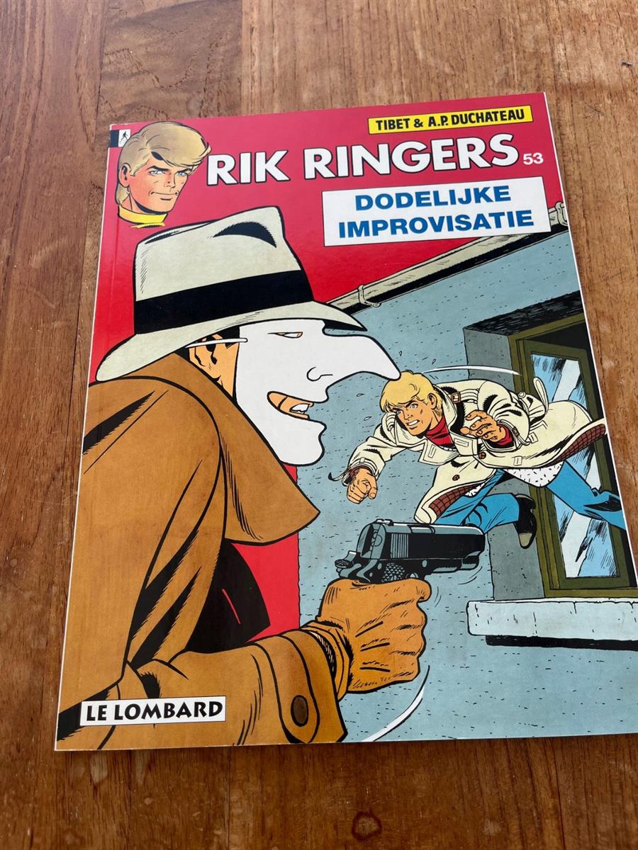 Rik Ringers -Nr.53-Dodelijke improvisatie- sc- Eerste druk 1994