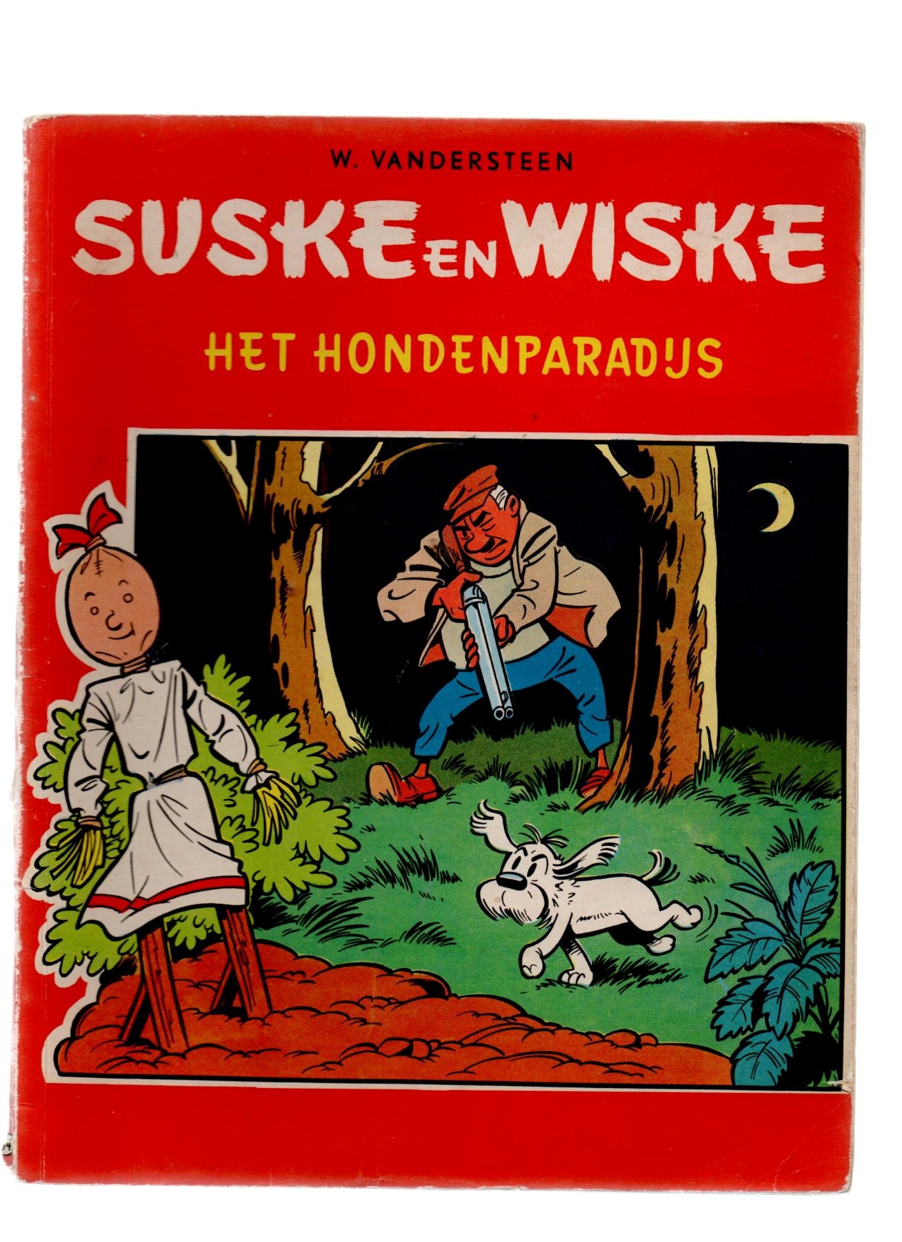 Suske en Wiske - 2 Kleuren - Het Hondenparadijs - 1Ste- Dr - Willy Vandersteen - Nr 34.
