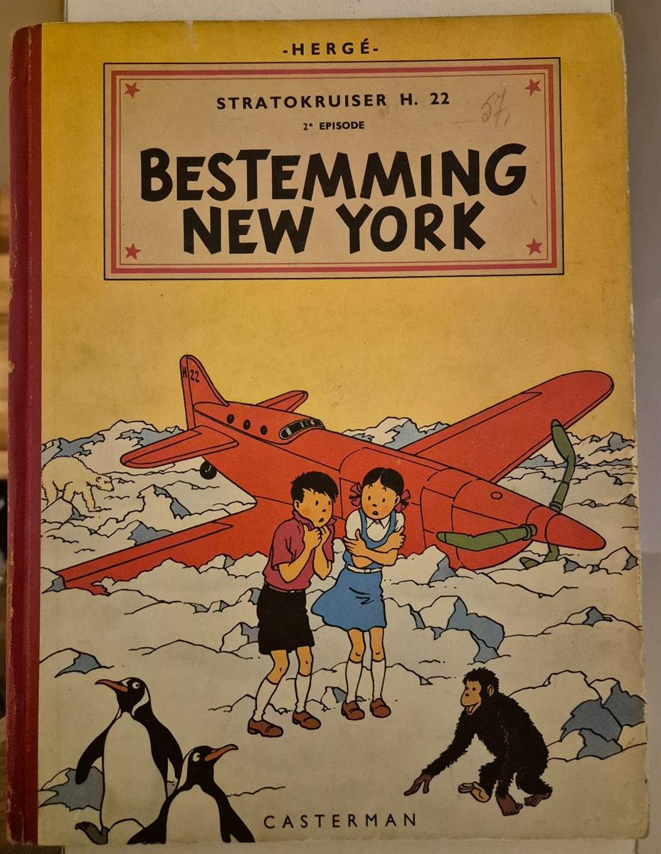Jo, Suus en Jokko - 2b - Bestemming New York - hc - 2e druk - 1951