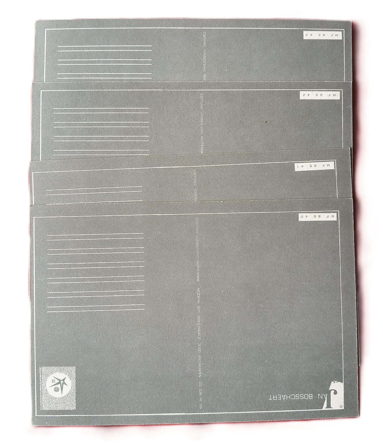 Bosschaert - Blind date - 4 postkaarten