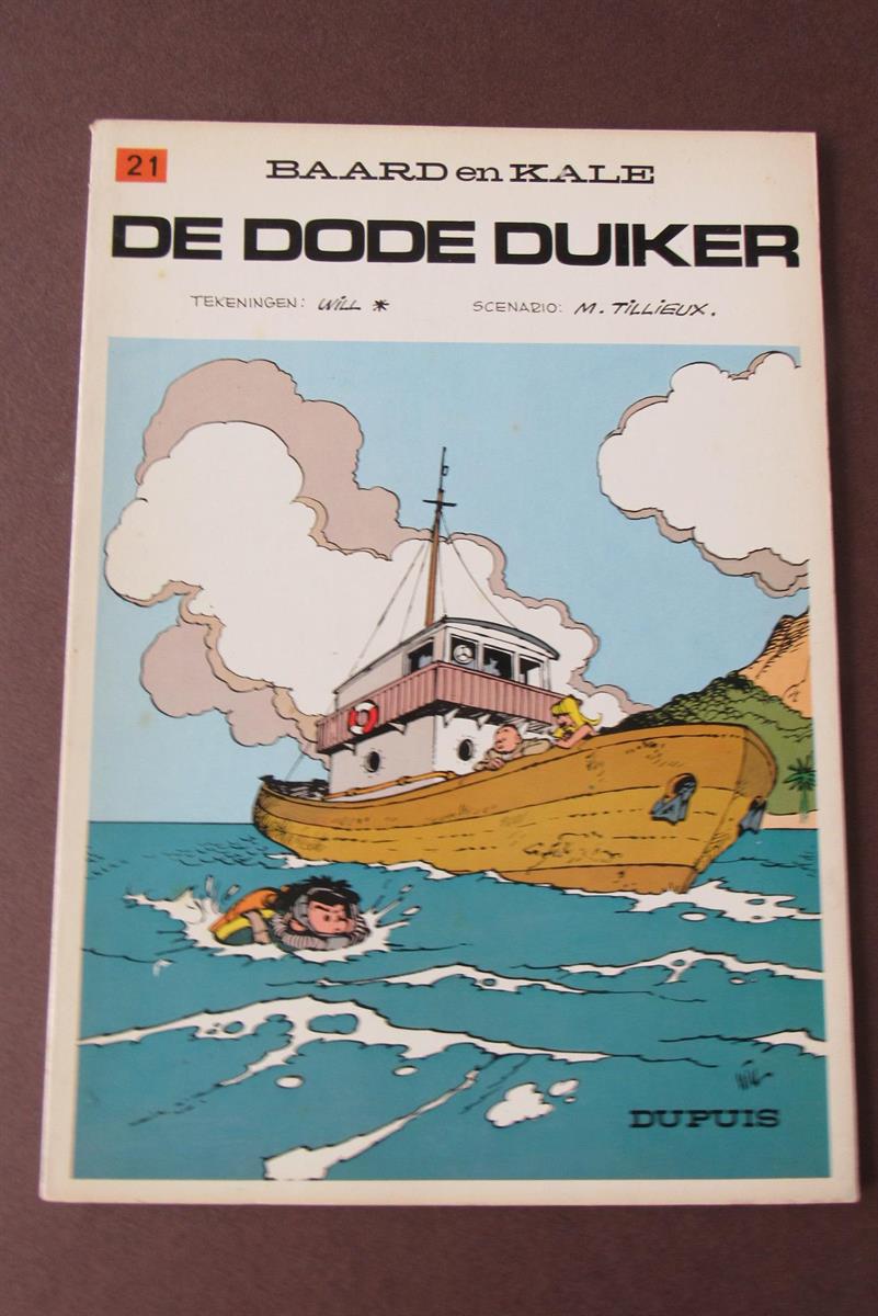 Baard en Kale nr 21 - De dode duiker - eerste druk - 1974