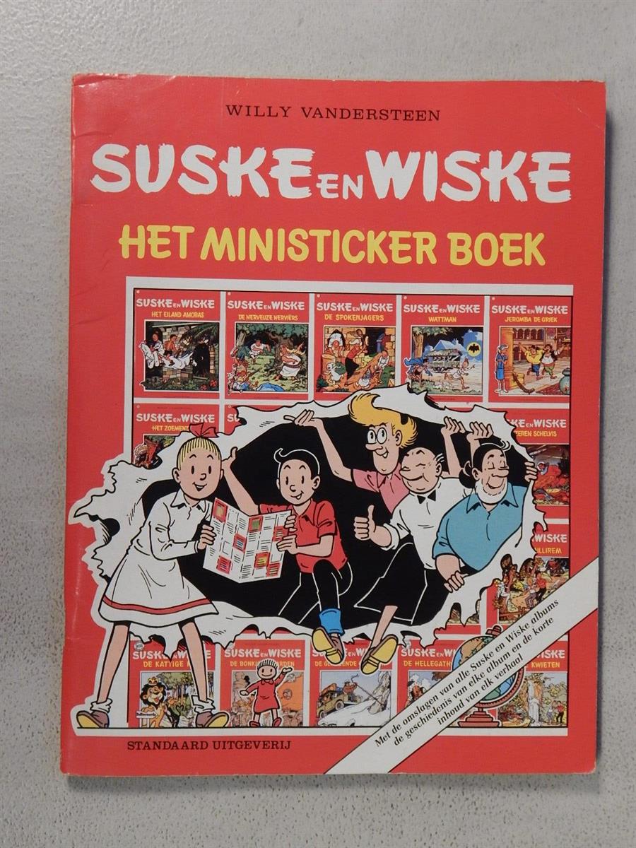 Suske en Wiske - Het Ministicker Boek Compleet - sc - 1e druk - 1988